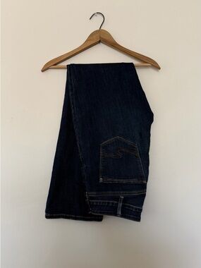 Silver Jeans Women's Boot Cut Jeans in Dark Blue